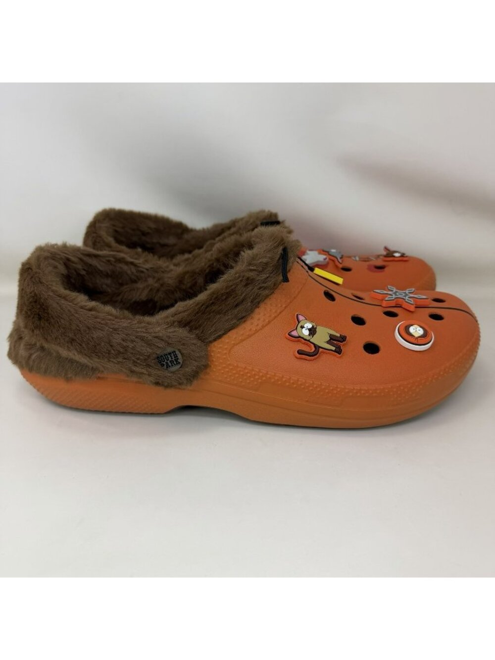 Crocs South Park Kenny Classic Lined Clogs Orange Brown Men’s Size 12